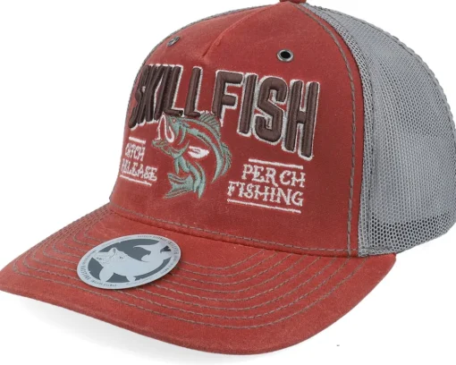 Trucker-Skillfish Trout C&r Logo 3d 112wf Fremont Solid Navy A-Frame Trucker - Blue