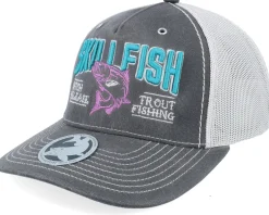 Trucker-Skillfish Trout C&r Logo 3d 112wf Fremont Solid Navy A-Frame Trucker - Blue