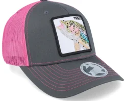 Trucker-Skillfish Trout Pro Fishing 112 Split Charcoal/Neon Trucker - Grey