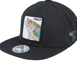 Snapback-Skillfish Trout Pro Fishing Snapback - Black