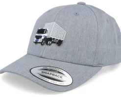 Adjustable | Motor-Kiddo Cap Truck Container Heather Grey Adjustable -