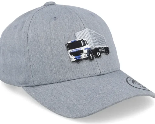 Adjustable | Motor-Kiddo Cap Truck Container Heather Grey Adjustable -
