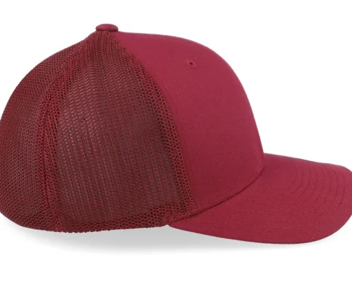 Flexfit | Blanks-Flexfit Trucker Mesh Cranberry -