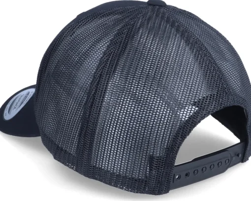 Clearance Iconic Trucking Retro Black Trucker -