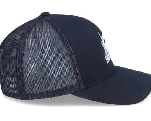 Clearance Iconic Trucking Retro Black Trucker -