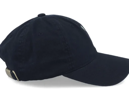 Dad Cap-Wei Tulip Washed Cotton Black Mom Cap -
