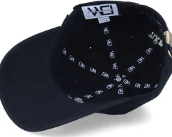 Dad Cap-Wei Tulip Washed Cotton Black Mom Cap -