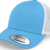 Blanks-Yupoong Turquoise/White Trucker -