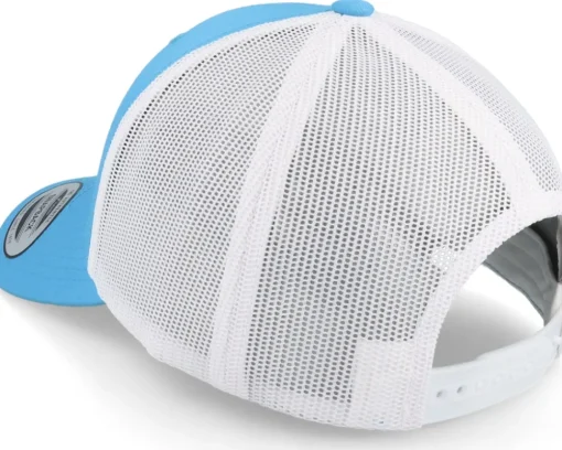 Blanks-Yupoong Turquoise/White Trucker -