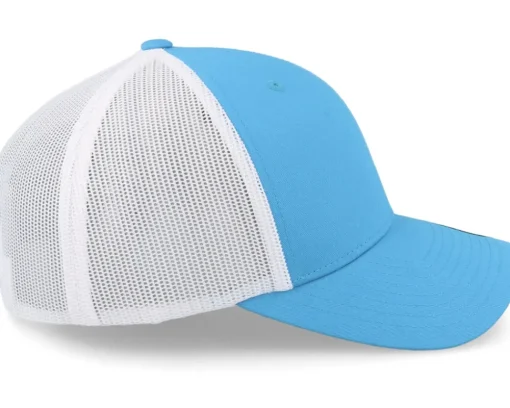 Blanks-Yupoong Turquoise/White Trucker -