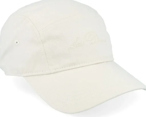 5-Panel-Les Deux Twill Crew Cap Ivory 5-Panel -