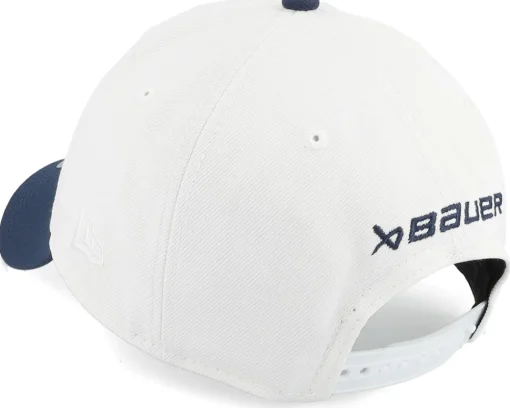 Adjustable-Bauer Twotone 9FORTY White/Navy Adjustable -