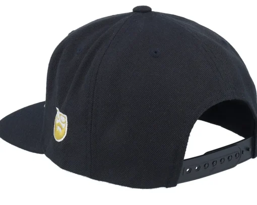 Clearance Ho-Ho-Hats Ugly Christmas Logo Black Snapback -