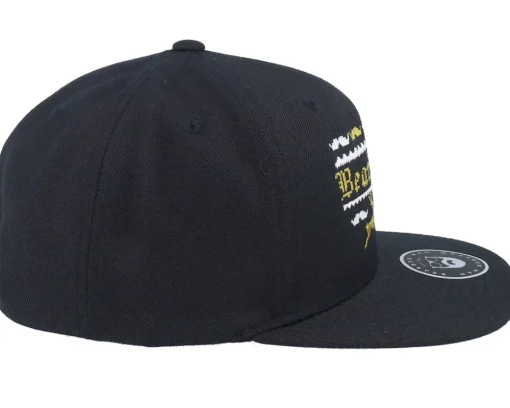 Clearance Ho-Ho-Hats Ugly Christmas Logo Black Snapback -