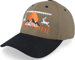 Sale Ho-Ho-Hats Ugly Christmas Logo Olive/Black Adjustable -