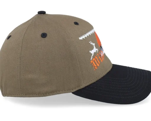 Sale Ho-Ho-Hats Ugly Christmas Logo Olive/Black Adjustable -