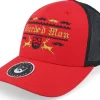 Trucker-Ho-Ho-Hats Ugly Christmas Logo Red/Black Trucker -