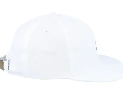 Snapback-Dedicated Unconstructed Cap Globe White Snapback -