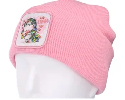 New Unicorns Unicorn Love Patch Pink Beanie -