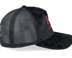 Trucker-Unicorns Heart Velvet Black/Black A-frame Trucker -