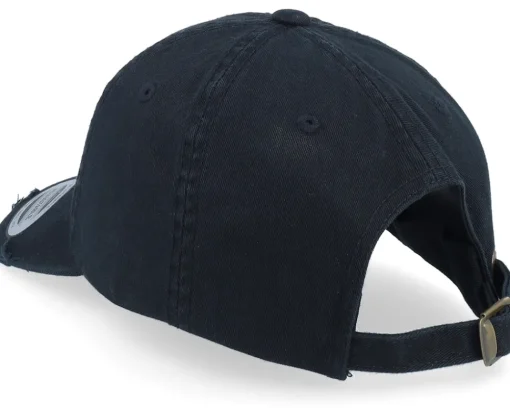 Fashion Unicorns Heart Black Destroyed Dad Cap -
