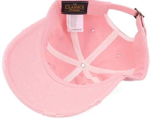 Outlet Unicorns Heart Pink Destroyed Dad Cap -