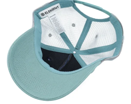 Skate-Element Union Mesh Cap Indigo A-Frame Trucker -