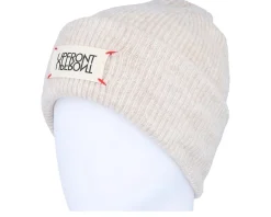Cuff Beanies-Upfront Unravel Classic Beanie Snow White Cuff -