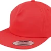 Snapback-Yupoong Unstructu 5-panel Snapback - Red