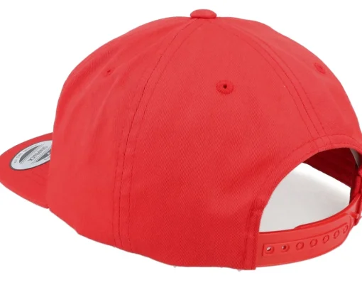Snapback-Yupoong Unstructu 5-panel Snapback - Red