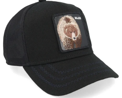 Clearance Goorin Bros. Ursa Major, Snug Lyfe A-Frame Trucker - Black