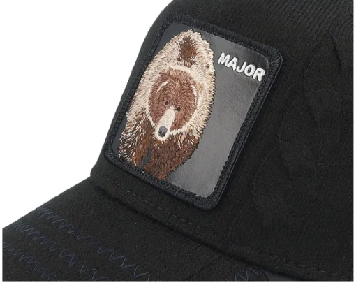 Clearance Goorin Bros. Ursa Major, Snug Lyfe A-Frame Trucker - Black