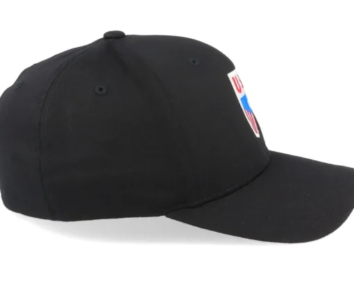 Flexfit-Iconic USA Badge Black Flexfit -