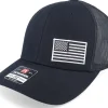 Trucker-Army Head Usa Black/White Trucker -