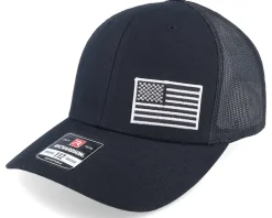 Trucker-Army Head Usa Black/White Trucker -