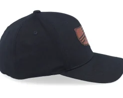 Flexfit-Iconic Usa Map Flag Brown Patch Black Flexfit -