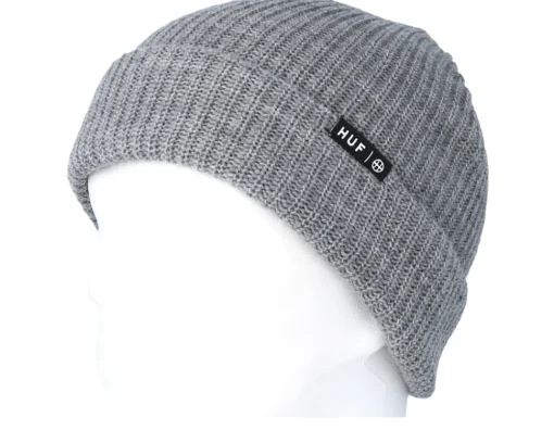 New HUF Usual Grey Heather Cuff -