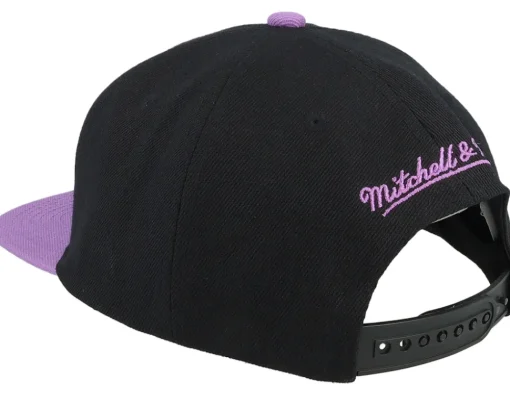 Sale Mitchell & Ness Utah Jazz Asg 2 Tone Deadstock /Purple Snapback - Black