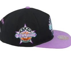 Sale Mitchell & Ness Utah Jazz Asg 2 Tone Deadstock /Purple Snapback - Black