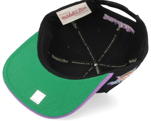Sale Mitchell & Ness Utah Jazz Asg 2 Tone Deadstock /Purple Snapback - Black