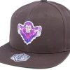 Snapback-Critiql Hit Vampire Overtake Patch Brown Snapback -