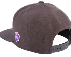 Snapback-Critiql Hit Vampire Overtake Patch Brown Snapback -