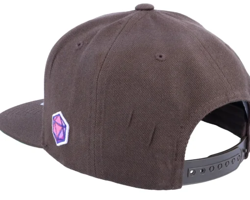 Snapback-Critiql Hit Vampire Overtake Patch Brown Snapback -