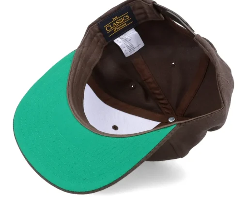 Snapback-Critiql Hit Vampire Overtake Patch Brown Snapback -