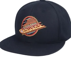 Snapback-American Needle Vancouver Canucks Archive 400 Black Snapback -