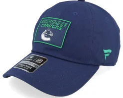 Dad Cap-Fanatics Vancouver Canucks Authentic Pro Rink Prime Dad Cap - Blue