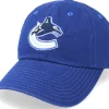 Dad Cap-American Needle Vancouver Canucks Blue Line Royal Dad Cap -