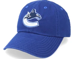 Dad Cap-American Needle Vancouver Canucks Blue Line Royal Dad Cap -