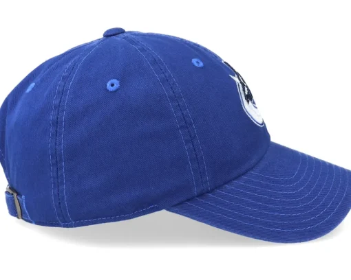 Dad Cap-American Needle Vancouver Canucks Blue Line Royal Dad Cap -