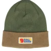 Cuff Beanies-Fjällräven Vardag Classic Beanie Brown-laurel Green Cuff -